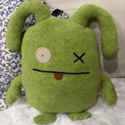 Vtg Ugly Doll Uglydoll Ox Monster Green 12    Plush Stuffed Toy 2003 Authentic 