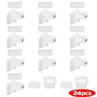 24pcs Magnetic Child Infant Baby Kids Drawer Cupboard Cabinet Door Safety Lock