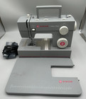 Singer 64s Heavy Duty Sewing Machine Gray Good Condition