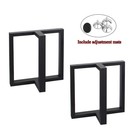 Furniture Legs 15 7       height 17 7       wide Rustic Decory T Shape Table Legs hea   