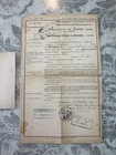 1901 2 French Military Documents Constantine