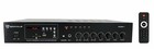 Rockville Commercial Restaurant Bluetooth Amplifier  6  3 5  Black Cube Speakers
