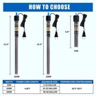 100 Watt Aquarium Fish Tank Heater With Aquarium Submersible Thermometer