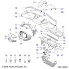 Polaris Glove Box Door  Genuine Oem Part 5452319  Qty 1