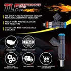  8  42lb  High Performance Fuel Injectors Fits 2002-2006 Gmc Yukon 4 8l V8 Flex