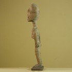 African Tribal Female Figure Wood Sculpture Hand Carved Statue Art-g6356