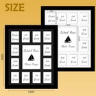 School Year Picture Frame K-12 Displays One 5x7 Photo And Twelve 12x16 Black
