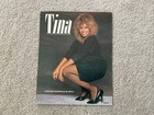 Tina Turner 1985 Capitol Records Sexy Original Print Poster Type Ad