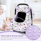 Baby Car Seat Cover Winter  Windproof Carseat Covers For Newborn With 2 Layers W