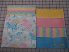 Adorable Unicorns Baby Quilt Top Kit  40  X 48 