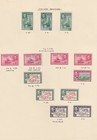 Fiji  1937 1938  Kgvi  34 Stamps  Varieties  Mlh