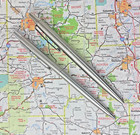 Usa Parker Jotter Ballpoint Pen And Mechanical Pencil Set - Flighter Pattern