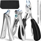 Heavy Duty Toenail Clippers Set For Seniors Thick   Ingrown Toenails Kit