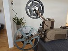 Ampro Sound Premier 20 Projector W  Lone Ranger 16 Mm Film Reel   16mm Works