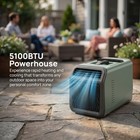 Portable App Air Conditioner 5100btu Heating Cooling For Camping Tent Outdoor Rv