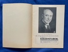 Vintage German Opera Program     Andre Chenier    April 20  1936   Ticket