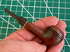 Estate Vtg Imported Briar Smoking Pipe Shortie Small Vintage Crosley Smooth Stra