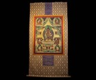 Wonderful Real Tibet Vintage Old Buddhist Hand Painted Thangka Tangka Amitabha