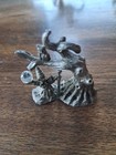Lot Of 4 Vintage Spoontique Pewter Mini Fantasy Magic Figures