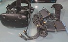 Htc Vive Vr Headset W  Link Box And Cables   Original Box Tested   Working 