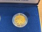1987 Constitution 2-coin Proof Set Silver  1 And Gold  5 Coa C