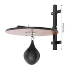 Speed Bag Platform Kit   Heavy Duty Boxing Training Equipment With Punching Ball