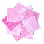 It s All Pink 90-pc Precut Charm Pack 5  Squares 100  Cotton Fabric Quilt