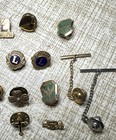 Lot Of 16 Vintage Service Pins Award Pins Lions  Grange And Many Others