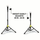 Batting Tee Baseball Softball T Ball Adjustable Tripod Travel Training Folding