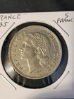 1935 France 5 Francs Laureate Head Coin - Very Nice Detail