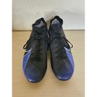Nike Mercurial Superfly Soccer Cleats Men Size 11 Black Purple Shoes Football