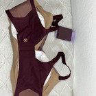 Honey Love Lift Wear Crossover Bra Color Fig Size L lwbr0304