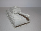 Vintage Marx Wwii Battleground Desert Fox Playset Light Gray German Tank