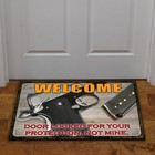 Rivers Edge Products Rubber Door Mat  26  X 17  Anti-slip Indoor Or Outdoor