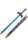 New Legend Of Zelda Skyward Master Sword Unsharpened Metal 39    Blue Blade
