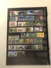 Collection Of Foreign Mint Used On  Cards All British New Zealand 100 Plus N117a