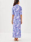 Lilly Pulitzer Berkely Maxi Dress Color  Tropicalia Purple Elephant   Full Size