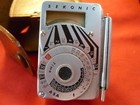 Sekonic Vintage Light Exposure Meter W  Leather Case   Untested   Japan