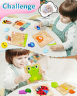 Wooden Animal Jigsaw Puzzles For Toddlers 1-3 Years - Educational Toy