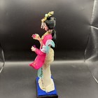Vintage Beijing Silk Figure Handmade Chinese Fabric Doll 10  Folk Art Brief