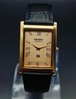 Vintage Seiko Slim Quartz Men s Wrist Watch With Free Ddp Shipping 