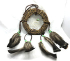 Native American Made Grapevine Dream Catcher  Dreamcatcher turquoise Coa 6   dc6