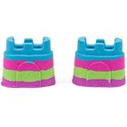 Kinetic Sand  2-pack Rainbow Unicorn Multi-color Double Castle Containers