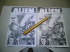Copy Of Original Vintage 1979 Kenner 18  Toy Alien Figure 2 Sided Movie Poster 