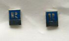 Realtor Pin Realtor R Associate Lapel Pin Silver R Tietack Realtor R Two Pins