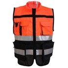 1 Pcs Motorcycle Reflective Clothing Safety Vest Body Safe Protective Device Tra