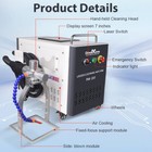 200w Portable Pulsed Laser Cleaning Machine For Metal Wood Stone Rust Paints Us