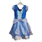Disney Cinderella Blue Princess Play Dress Size 4-6x
