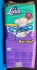 Vintage Luvs Plastic Backed Diapers Size 5  Barney  Mega Pack Of 58  Sealed