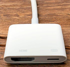 Genuine Original Apple Lightning To Digital Av Adapter Mw2p3am a A1438 White